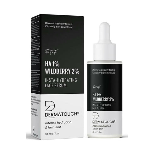 Dermatouch 1% Hyaluronic Acid & 2% Wildberry Insta Hydrating Face Serum